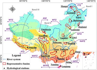 Detection and attribution of hydrological changes in different climatic and geomorphic regions of China